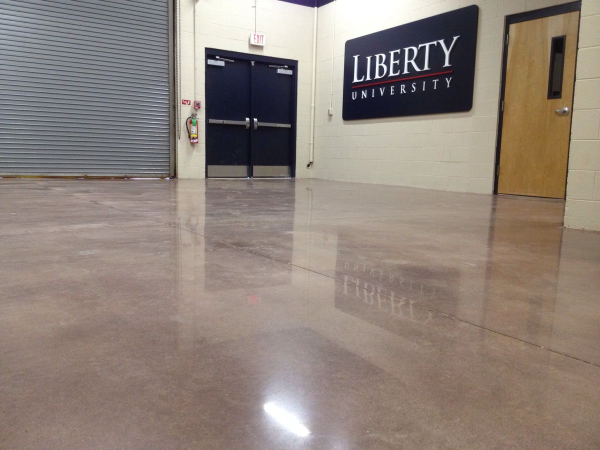 Polished Concrete @ Liberty University